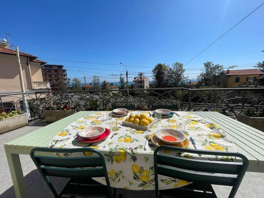 Casa Visconti, Bordighera, Vista Mare 外观 照片