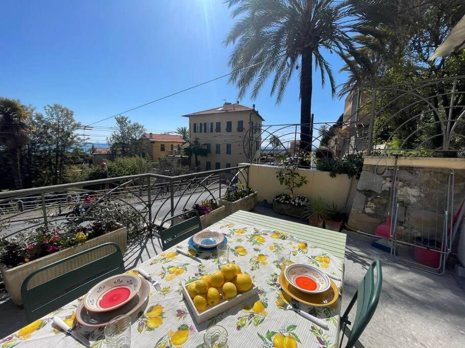Casa Visconti, Bordighera, Vista Mare 外观 照片